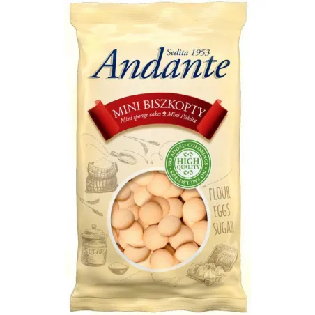 ANDANTE MINI BISZKOPTY 120g