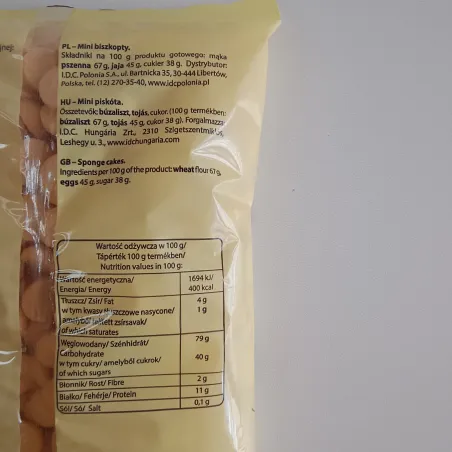 ANDANTE MINI BISZKOPTY 120g
