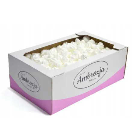 BEZA BIAŁA AMBROZJA KRUCHE CIASTKA BEZOWE 1,3 kg