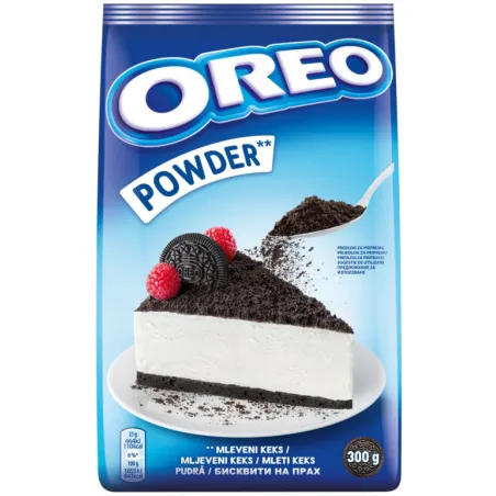 OREO POWDER PROSZEK Z MIELONYCH CIASTEK KAKAOWYCH 300g
