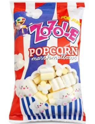 ZOZOLE PIANKI POPCORN MARSHMALLOWS O SMAKU POPRCORNU 140g BEZ GLUTENU I LAKTOZY