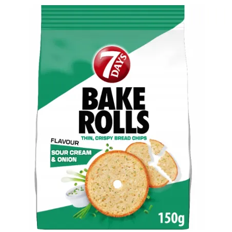 7DAYS BAKE ROLLS ŚMIETANKOWO-CEBULOWE 150g