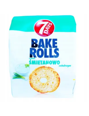 7DAYS BAKE ROLLS ŚMIETANKOWO-CEBULOWE 150g