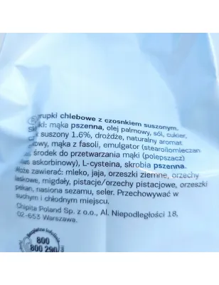 7DAYS BAKE ROLLS CZOSNEK CHRUPKI CHLEBOWE 150g