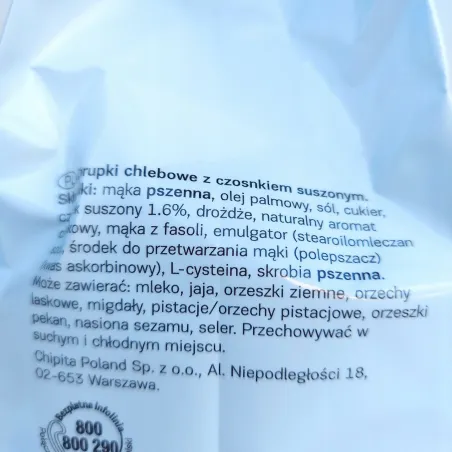 7DAYS BAKE ROLLS CZOSNEK CHRUPKI CHLEBOWE 150g