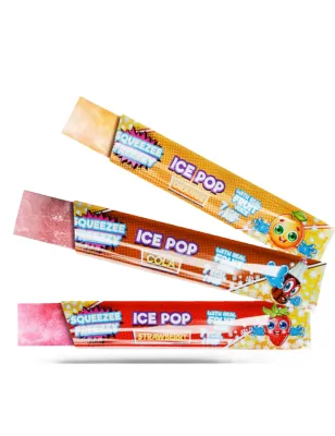 LIZAKI LODOWE OWOCOWE I COLA LODY WODNE DO MROŻENIA CANDY GANGS 12 x 45ml