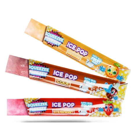 LIZAKI LODOWE OWOCOWE I COLA LODY WODNE DO MROŻENIA CANDY GANGS 12 x 45ml