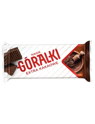 GÓRALKI NAGIE EXTRA KAKAOWE WAFELKI 42g