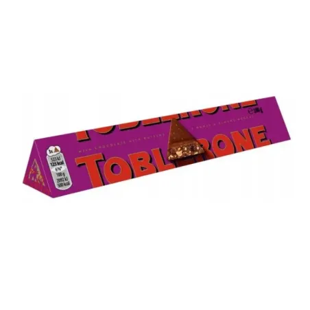 TOBLERONE FRUIT NUT CZEKOLADA MLECZNA Z RODZYNKAMI I NUGATEM 100g
