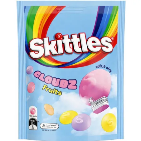 SKITTLE SQUISHY CLOUDZ FRUITS OWOCOWE ŻELKI 94g