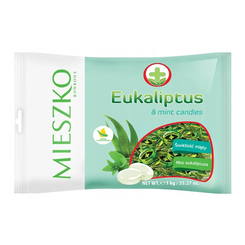 MIESZKO CUKIERKI EUKALIPTUS MINT 1kg
