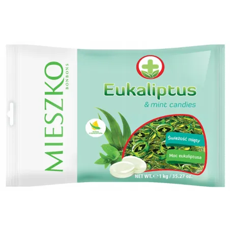 MIESZKO CUKIERKI EUKALIPTUS MINT 1kg