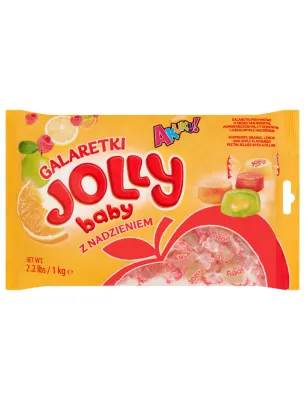JUTRZENKA JOLLY BABY AKUKU GALARETKI Z NADZIENIEM OWOCOWYM 1kg
