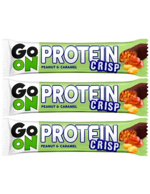 SANTE BATON GO ON PROTEIN CRISP PEANUT & CARAMEL ORZECH-KARMEL 50g