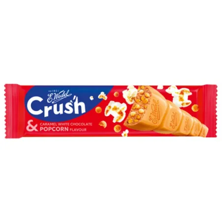 E.WEDEL BATON CRUSH KARMEL CZEKOLADA I POPCORN 25g