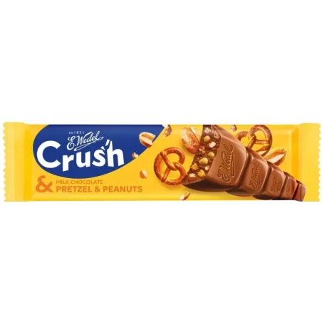 E.WEDEL BATON CRUSH MILK CHOCOLATE PRETZEL & PEANUTS