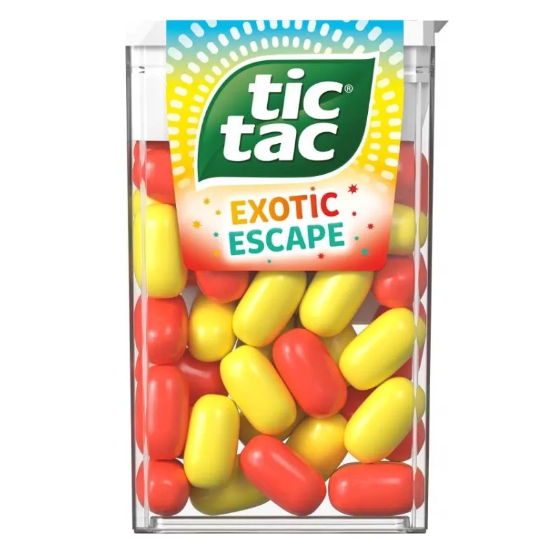 TIC TAC EXOTIC ESCAPE ANANAS I MATAKUJA 18g
