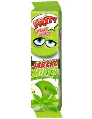 FRITT GUMA ROZPUSZCZALNA JABŁKO MIĘTA 70g LUDWIG SCHOKOLADE