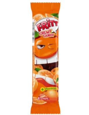FRITT GUMA ROZPUSZCZALNA POMARAŃCZA 70g LUDWIG SCHOKOLADE