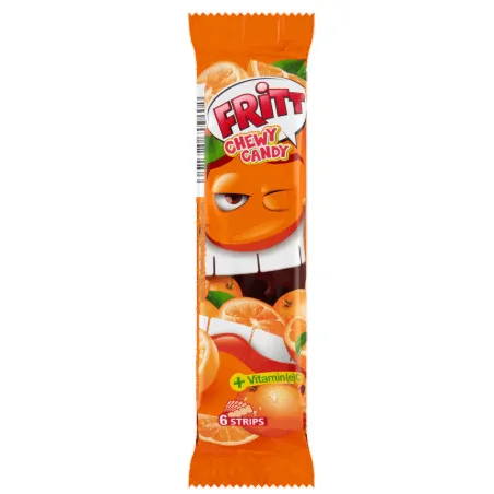 FRITT GUMA ROZPUSZCZALNA POMARAŃCZA 70g LUDWIG SCHOKOLADE