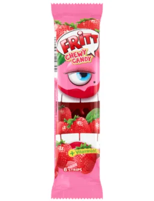 FRITT GUMA ROZPUSZCZALNA TRUSKAWKA 70g LUDWIG SCHOKOLADE