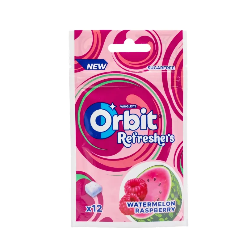 GUMA ORBIT REFRESHER'S WATERMELON RASPBERRY ARBUZ MALINA 26g GUMA ORBIT REFRESHER'S WATERMELON RASPBERRY ARBUZ MALINA 26g