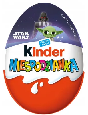 JAJKO KINDER NIESPODZIANKA STAR WARS 20g