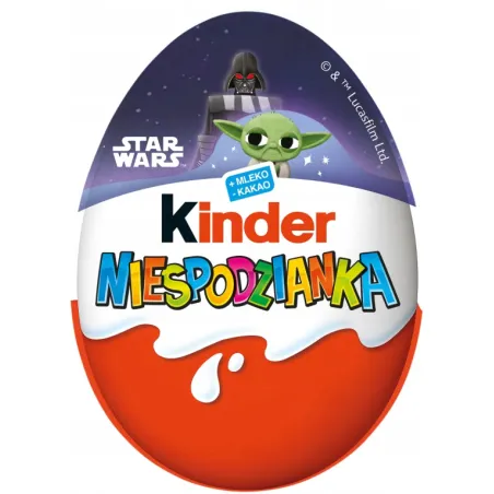 JAJKO KINDER NIESPODZIANKA STAR WARS 20g