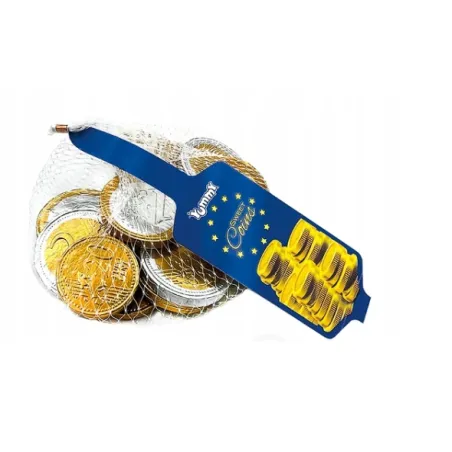 MONETY KAKAOWO-MLECZNE EURO SWEET COINS YUMMY 96G