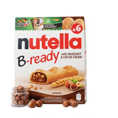 NUTELLA B-READY 6 x 22g WAFELEK Z KREMEM (132g)