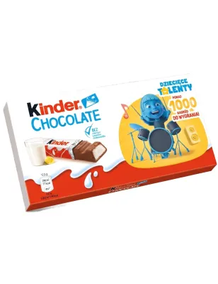 FERRERO KINDER CHOCOLATE CZEKOLADA KINDER 100 g