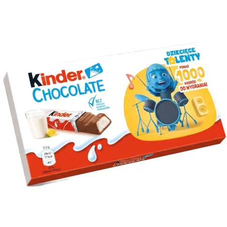 FERRERO KINDER CHOCOLATE CZEKOLADA KINDER 100 g