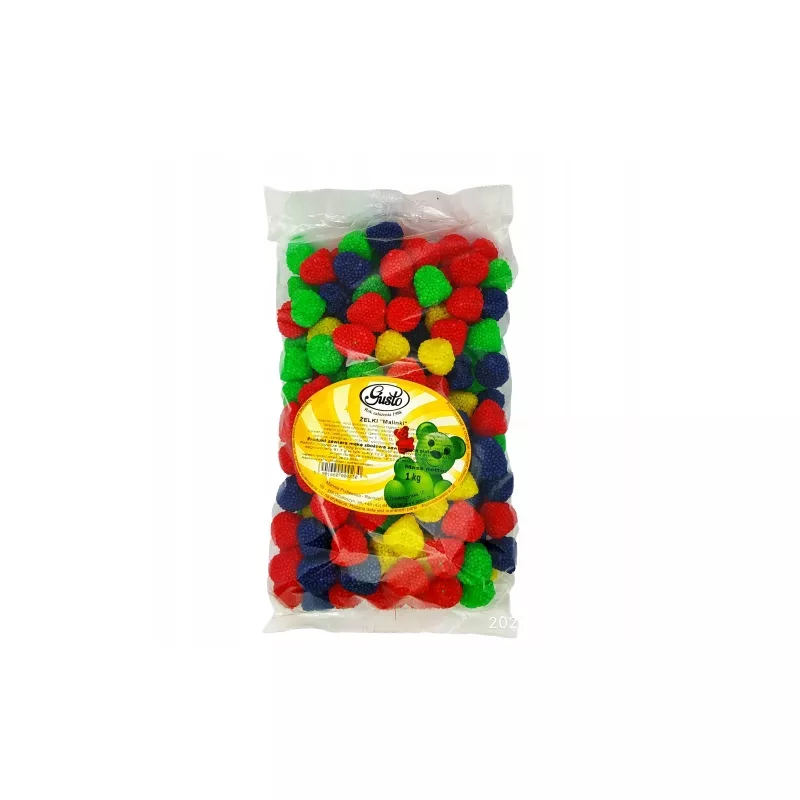 ŻELKI OWOCOWE MALINKI 1KG GUSTO