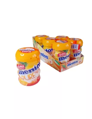 MENTOS PURE FRESH TROPICAL GUMA BEZ CUKRU 60g