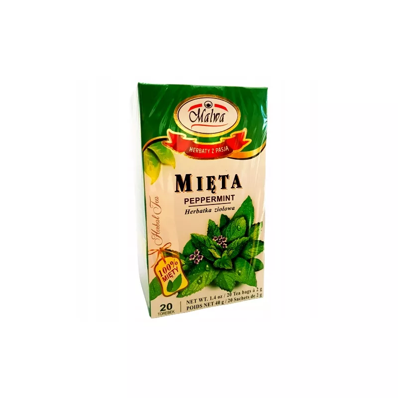MALWA HERBATA ZIOŁOWA MIĘTA 40g MALWA HERBATA ZIOŁOWA MIĘTA 40g