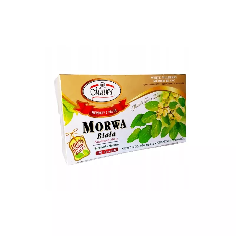 MALWA MORWA BIAŁA 40g HERBATA ZIOŁOWA