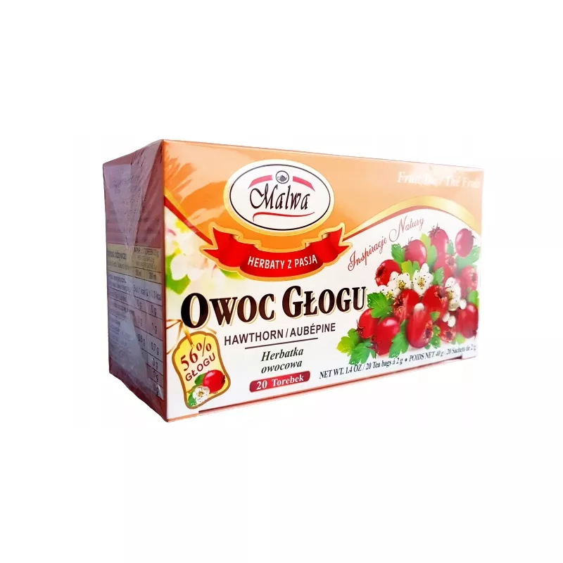 MALWA HERBATA Z OWOCEM GŁOGU 40 g