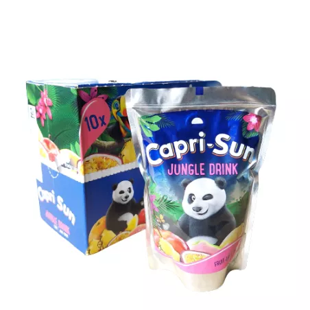 CAPRI-SUN JUNGLE DRINK SOK ZE SŁOMKĄ 200 ml