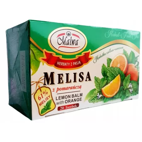 MALWA MELISA Z POMARAŃCZĄ 40g
