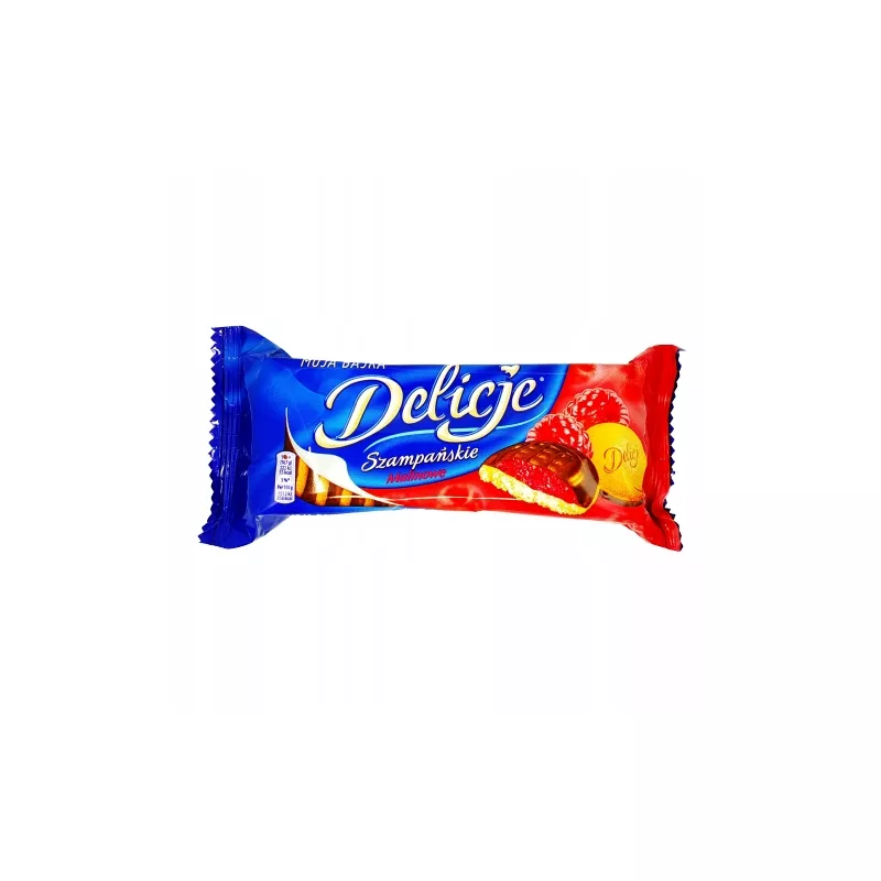 DELICJE SZAMPAŃSKIE MALINOWE 147g