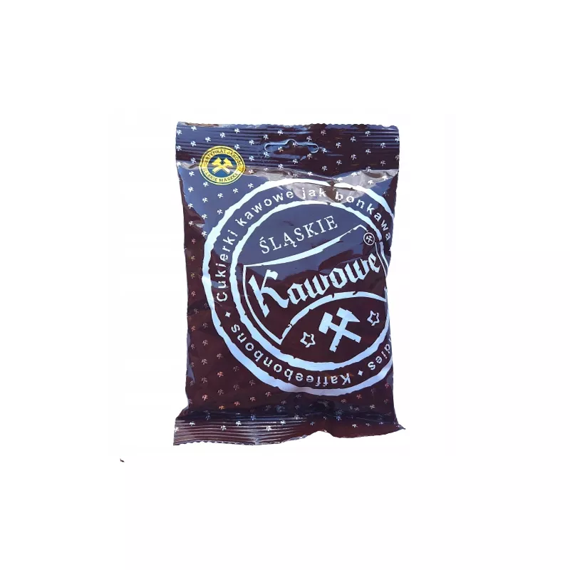 ŚLĄSKIE KAWOWE CUKIERKI 80g VISA BELL OBLATY ŚLĄSKIE KAWOWE CUKIERKI 80g VISA BELL OBLATY