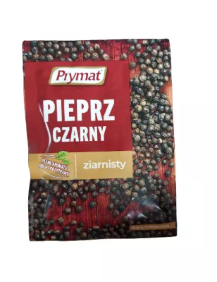 PRYMAT PIEPRZ CZARNY ZIARNISTY 20g