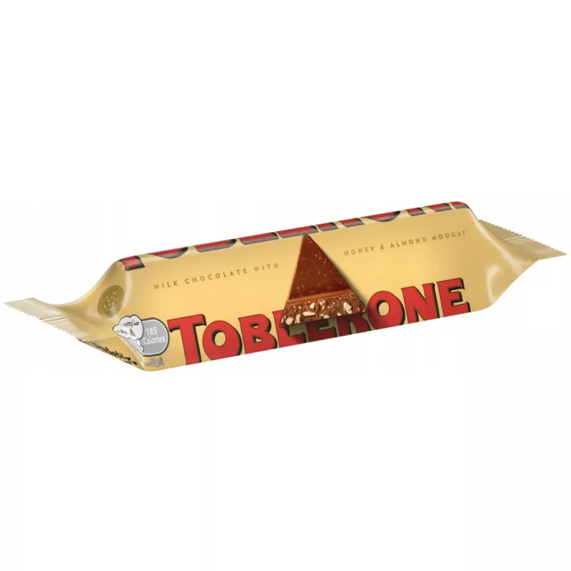 TOBLERONE CZEKOLADA MLECZNA Z MIODEM I MIGDAŁAMI 35g TOBLERONE CZEKOLADA MLECZNA Z MIODEM I MIGDAŁAMI 35g