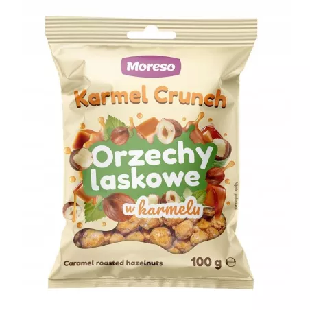 MORESO ORZECHY LAKSOWE W KARMELU KARMEL CRUNCH VEGAN 100g