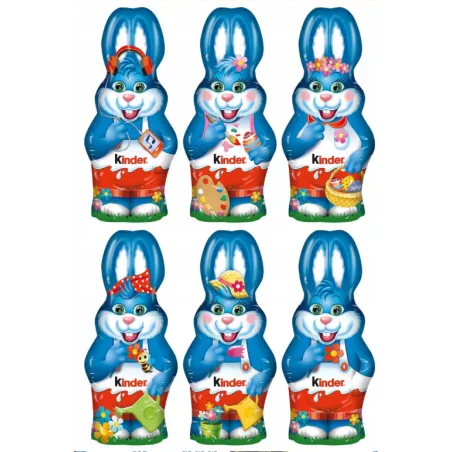 KINDER WIELKANOCNY ZAJĄC CZEKOLADOWY 55g