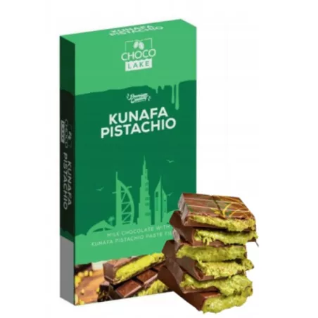 CHOCO LAKE CZEKOLADA DUBAJSKA KUNAFA PISTACHIO PREMIUM 190g