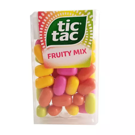 TIC TAC FRUIT MIX DRAŻETKI OWOCOWE 18g