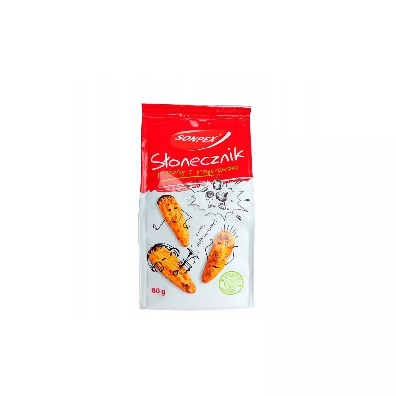 SONPEX SŁONECZNIK Z PRZYPRAWAMI W ŁUPINIE TURCJA 80g