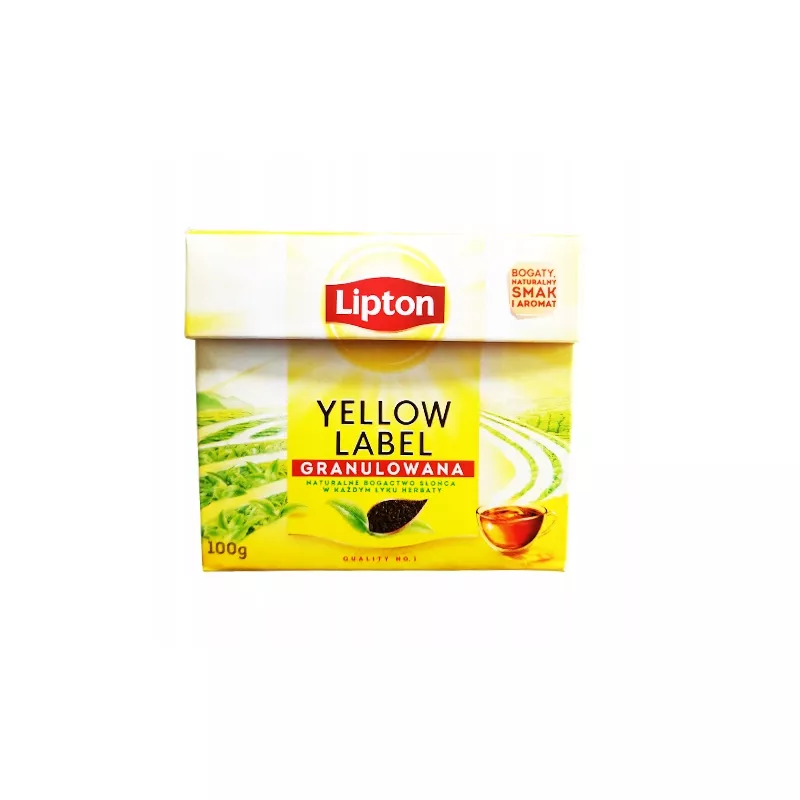 LIPTON HERBATA YELLOW LABEL GRANULOWANA 100g