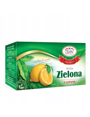 MALWA HERBATA ZIELONA Z CYTRYNĄ   40g